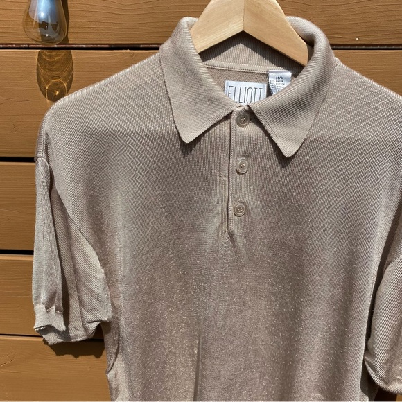 Knitted polo shirt US M - Picture 4 of 4